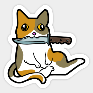 Killer Cat Sticker